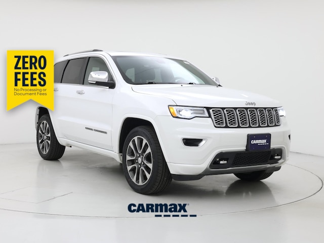 White 2017 Jeep Grand Cherokee Overland SUV / Crossover 4X2 Automatic