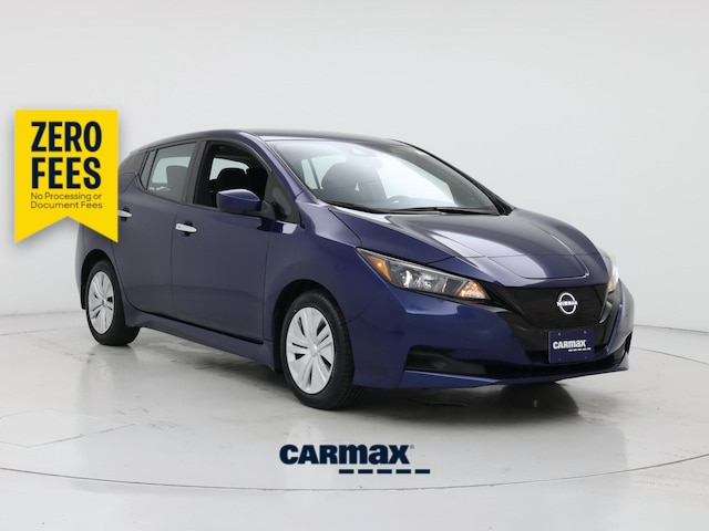 Blue 2024 Nissan LEAF S FWD Hatchback Front-Wheel Drive Automatic