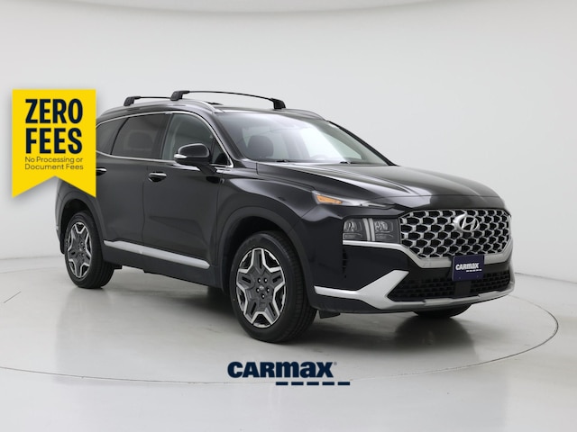 Black 2023 Hyundai Santa Fe Hybrid Plug-In Limited AWD SUV / Crossover All-Wheel Drive Automatic
