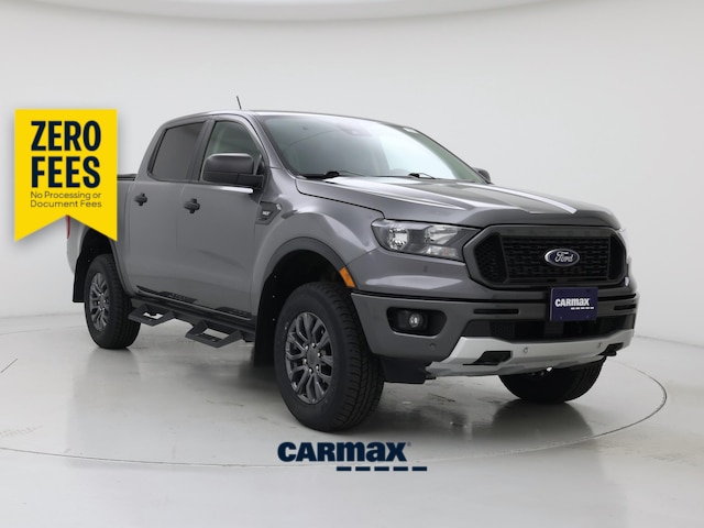 Gray 2021 Ford Ranger Pickup Truck Four-Wheel Drive Automatic