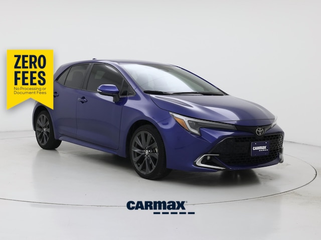 Blue 2024 Toyota Corolla Hatchback Hatchback Front-Wheel Drive Automatic