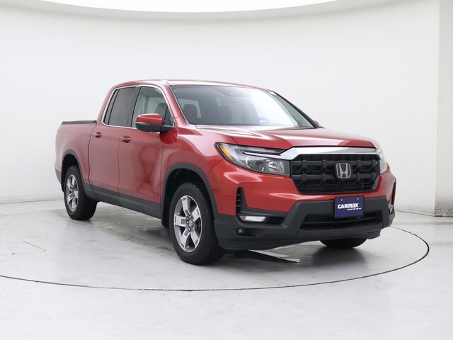 Red 2025 Honda Ridgeline RTL AWD Pickup Truck All-Wheel Drive Automatic