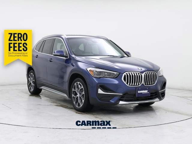 Blue 2021 BMW X1 xDrive28i AWD SUV / Crossover All-Wheel Drive Automatic