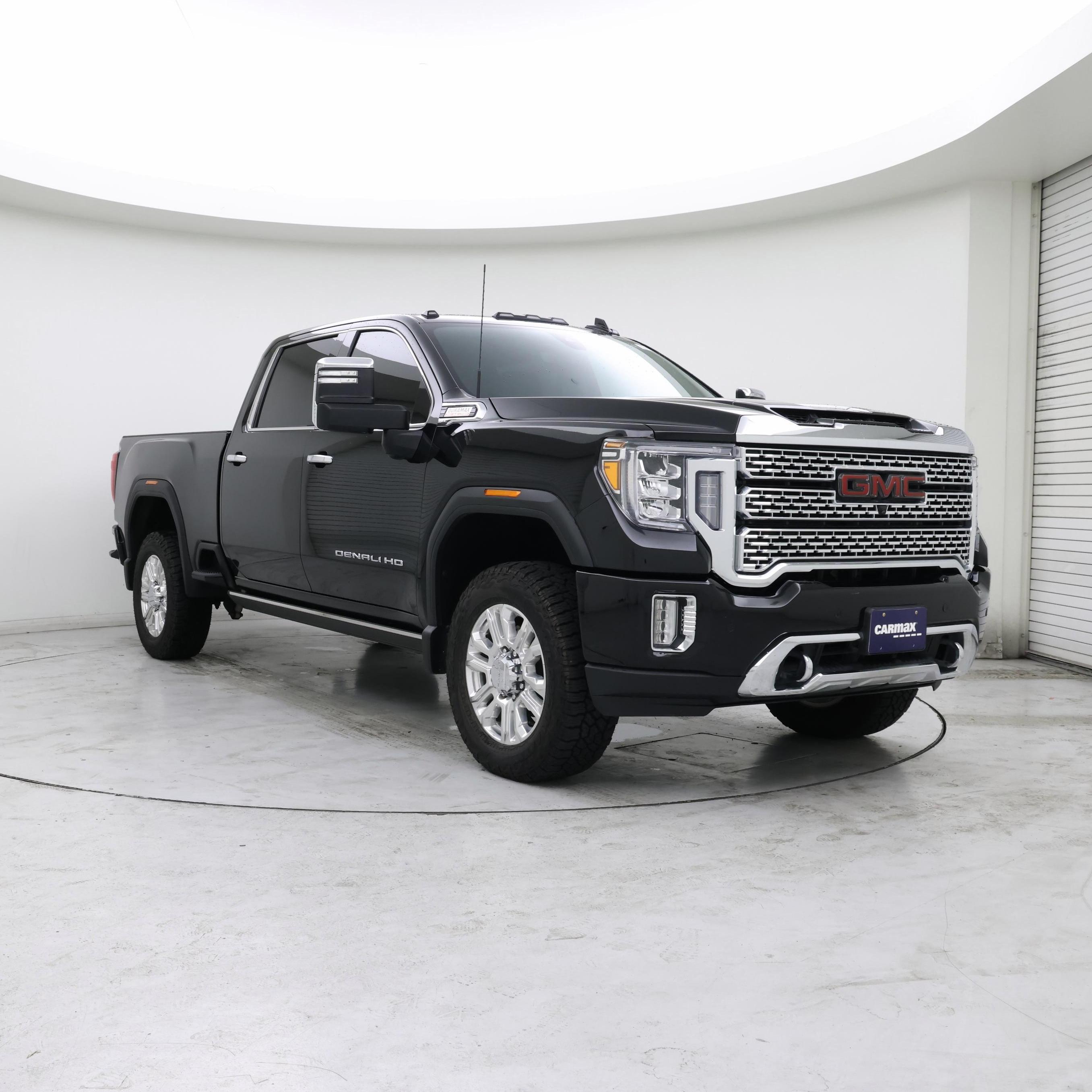 Black 2021 GMC Sierra 2500HD Pickup Truck Four-Wheel Drive Automatic