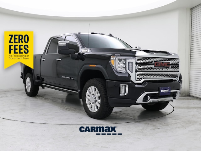 Black 2021 GMC Sierra 2500HD Pickup Truck Four-Wheel Drive Automatic
