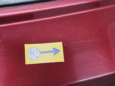 Bumper Rear Cosmetic Imperfection