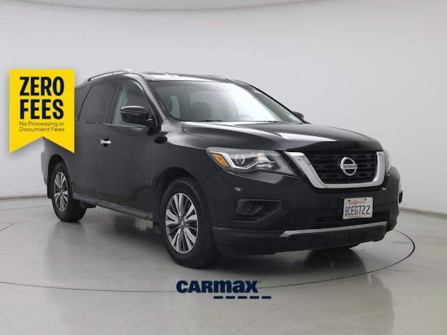 Black 2018 Nissan Pathfinder S SUV / Crossover Front-Wheel Drive Automatic