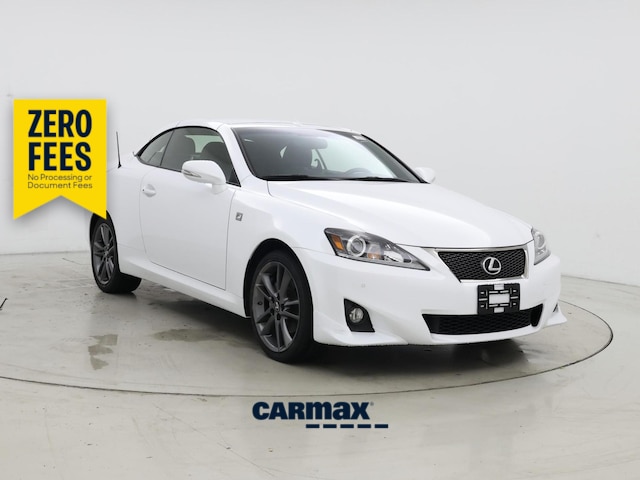 White 2015 Lexus IS 250C Convertible RWD Convertible Rear-Wheel Drive Automatic