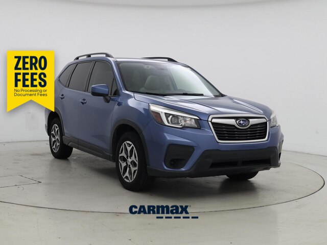 Blue 2019 Subaru Forester 2.5i Premium AWD SUV / Crossover All-Wheel Drive Automatic
