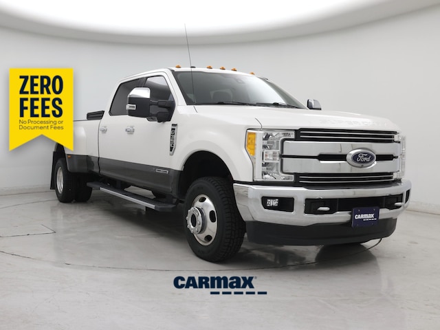 White 2017 Ford F-350 Super Duty Pickup Truck Four-Wheel Drive Automatic