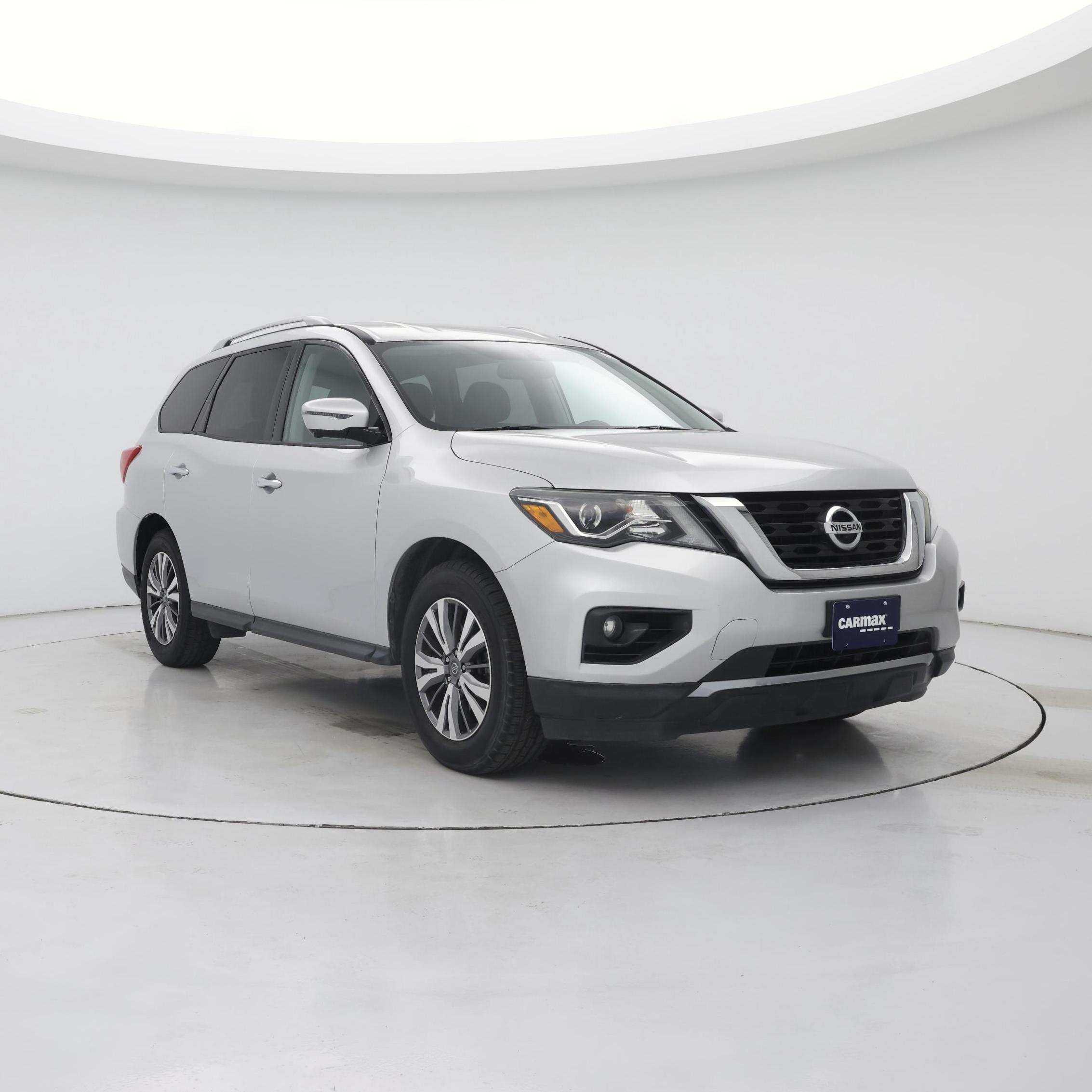 Silver 2019 Nissan Pathfinder SUV / Crossover Front-Wheel Drive Automatic