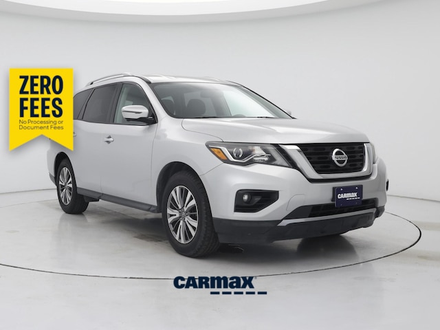 Silver 2019 Nissan Pathfinder SUV / Crossover Front-Wheel Drive Automatic