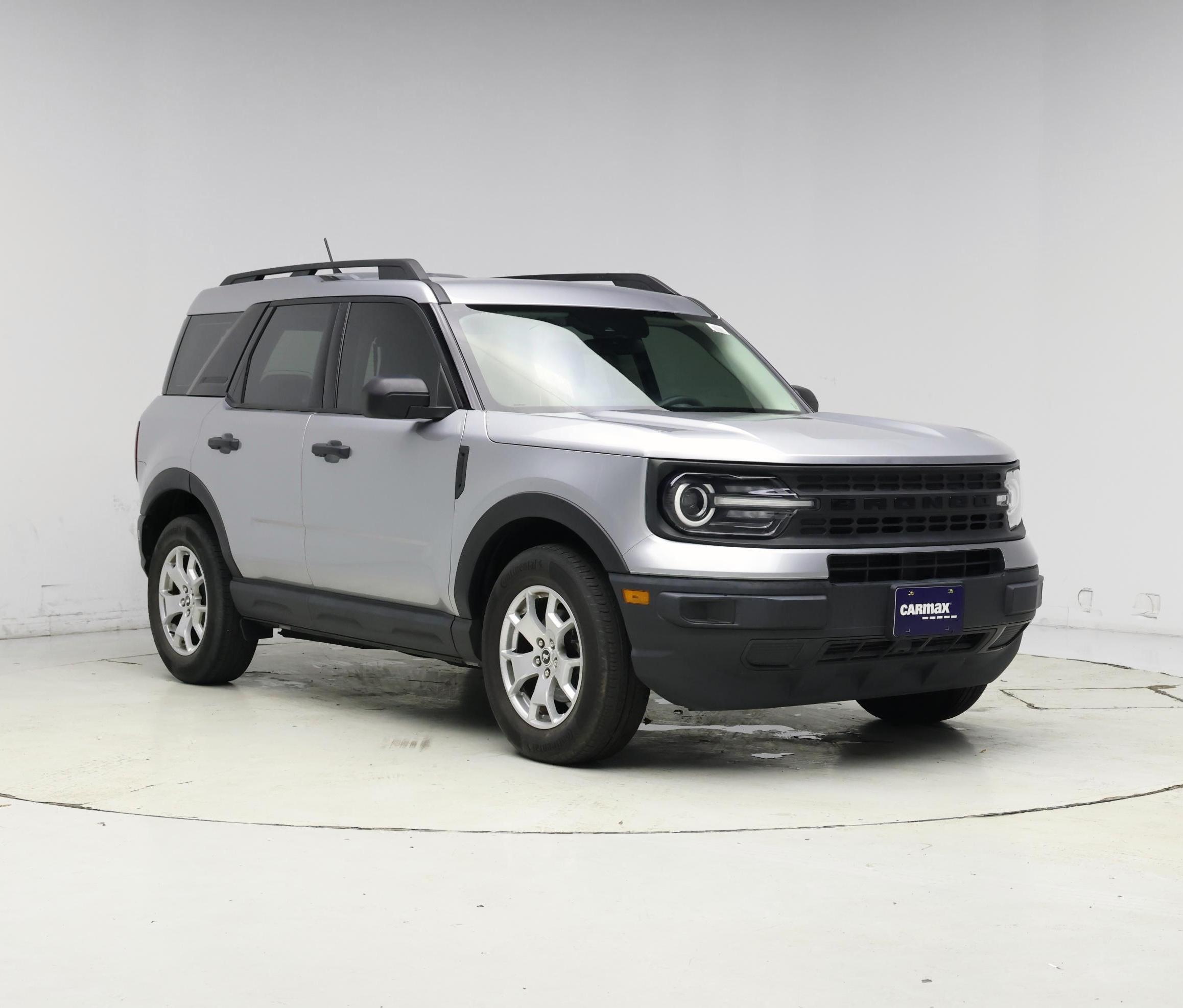 Silver 2022 Ford Bronco Sport SUV / Crossover All-Wheel Drive Automatic