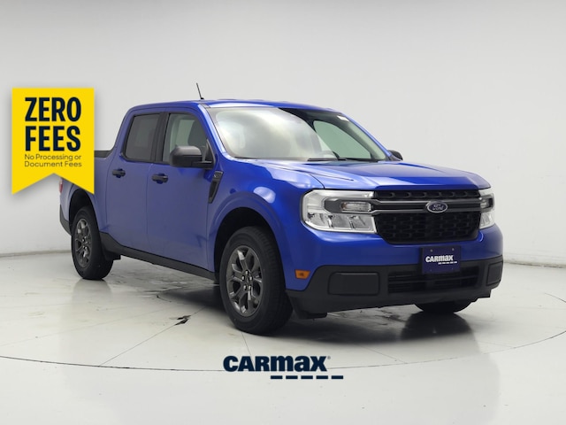 Blue 2022 Ford Maverick Pickup Truck All-Wheel Drive Automatic