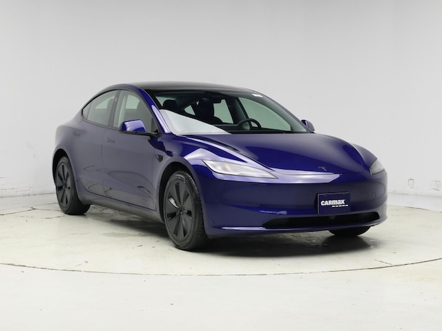 Blue 2026 Tesla Model 3 Premium RWD Sedan Rear-Wheel Drive Automatic