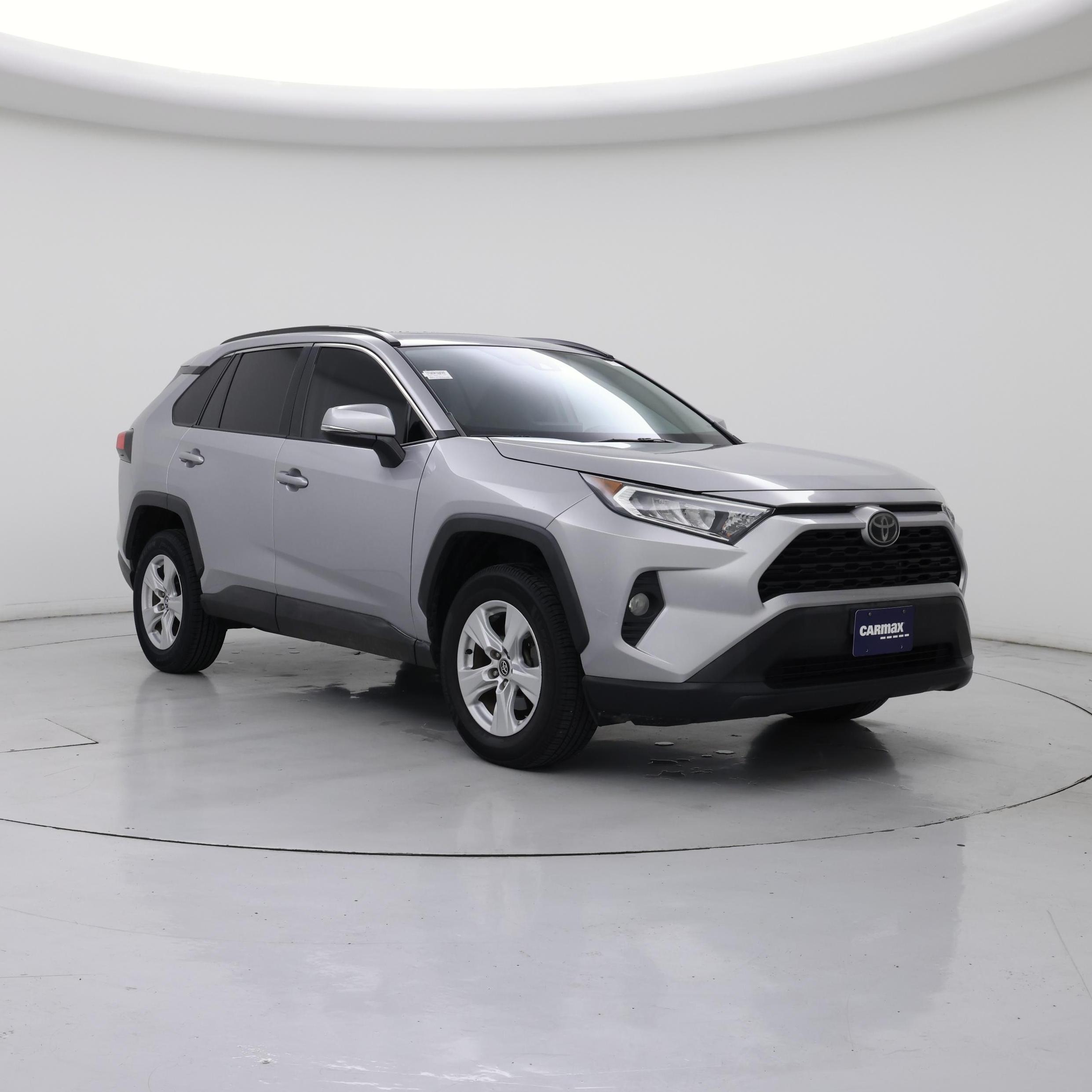 Silver 2020 Toyota RAV4 SUV / Crossover Front-Wheel Drive Automatic