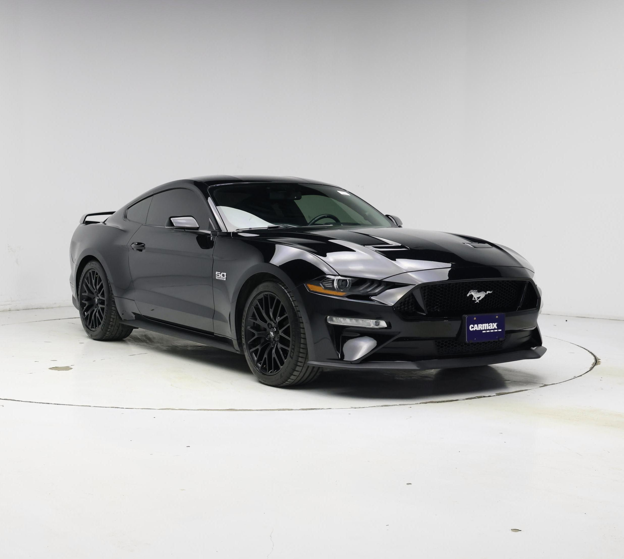 Black 2020 Ford Mustang Coupe Rear-Wheel Drive Automatic