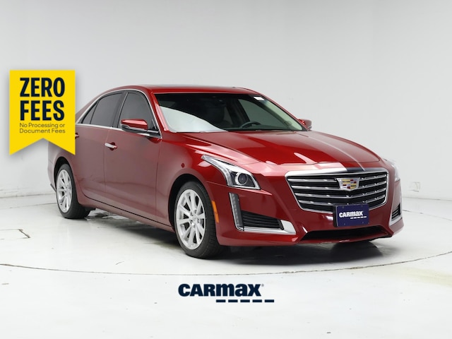 Red 2017 Cadillac CTS Sedan Rear-Wheel Drive Automatic