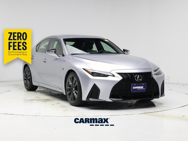 Silver 2024 Lexus IS 350 F Sport Design RWD Sedan Rear-Wheel Drive Automatic