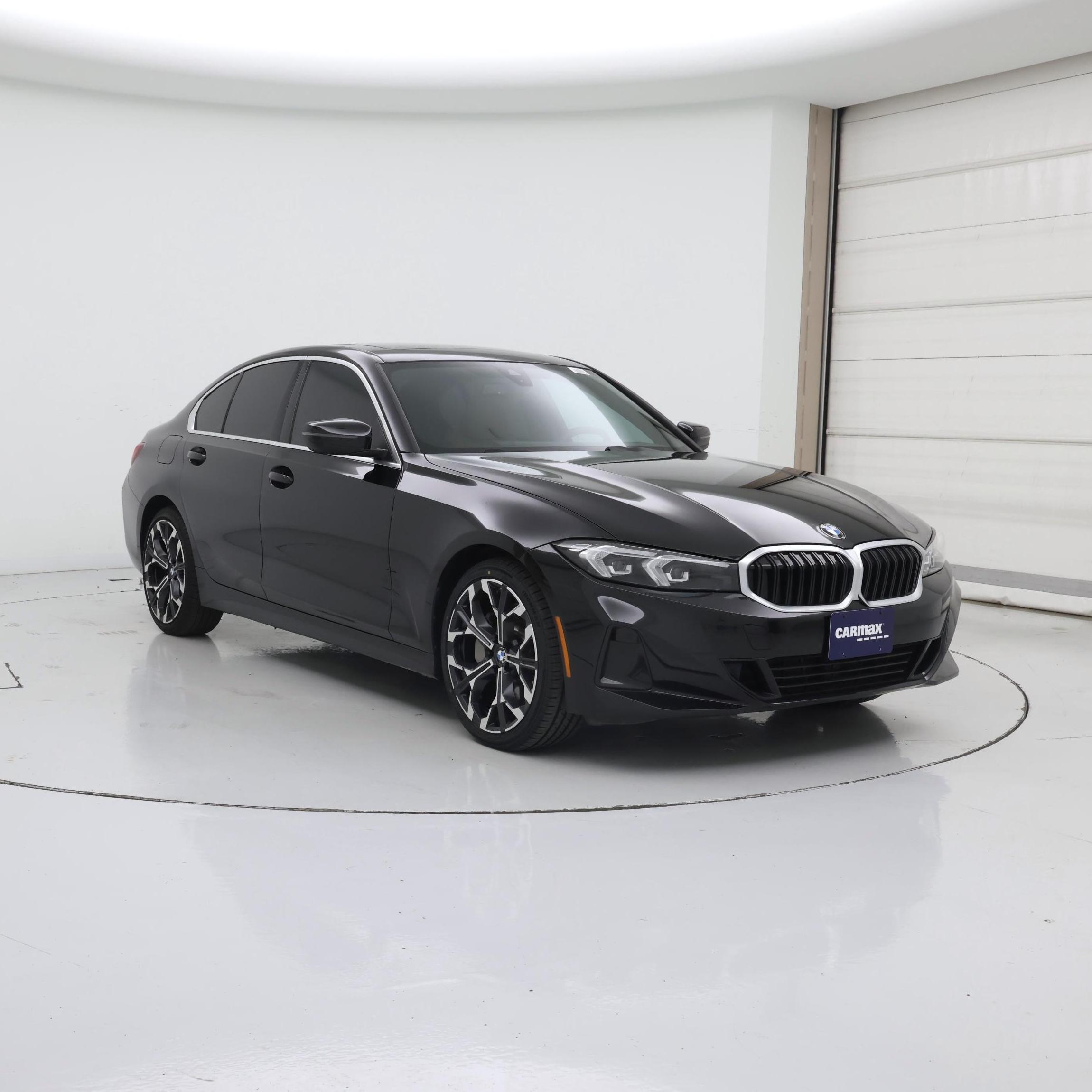 Black 2025 BMW 3 Series 330i RWD Sedan Rear-Wheel Drive Automatic