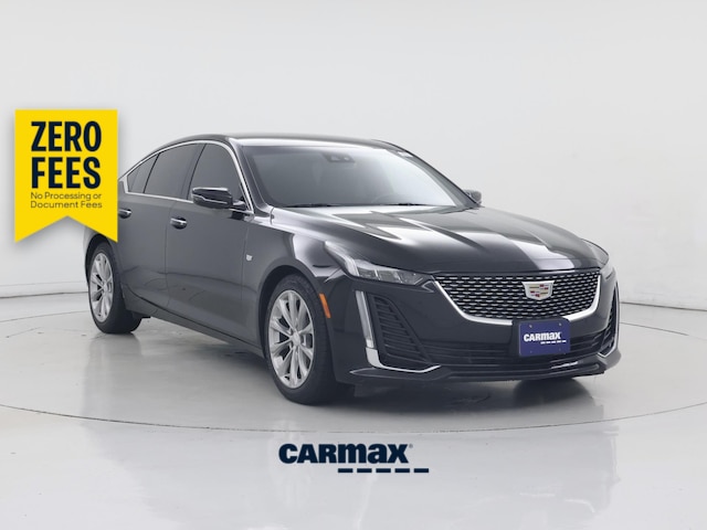 Black 2023 Cadillac CT5 Premium Luxury RWD Sedan Rear-Wheel Drive Automatic