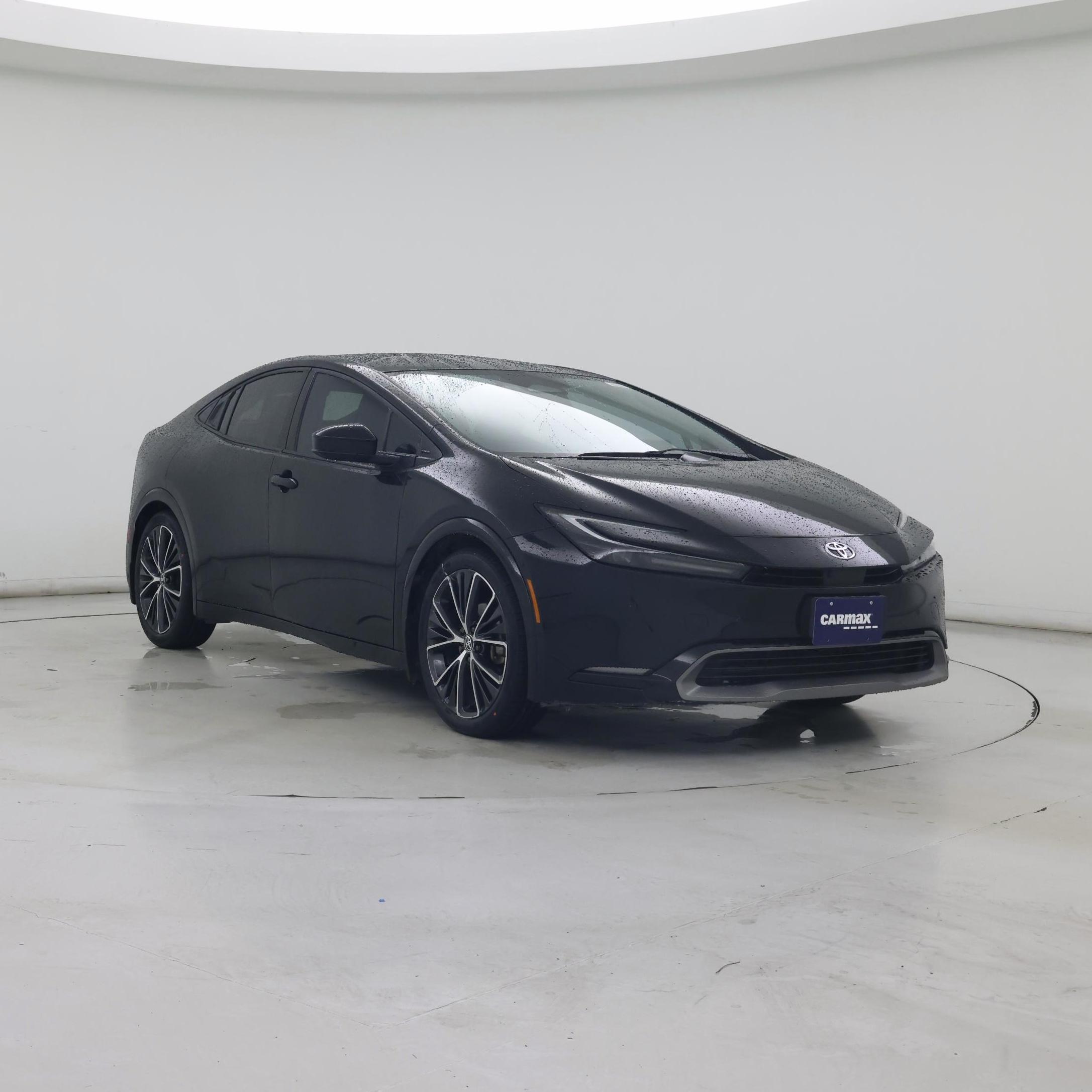 Black 2024 Toyota Prius Hatchback Front-Wheel Drive Automatic