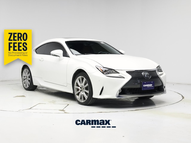 White 2015 Lexus RC 350 AWD Coupe All-Wheel Drive Automatic