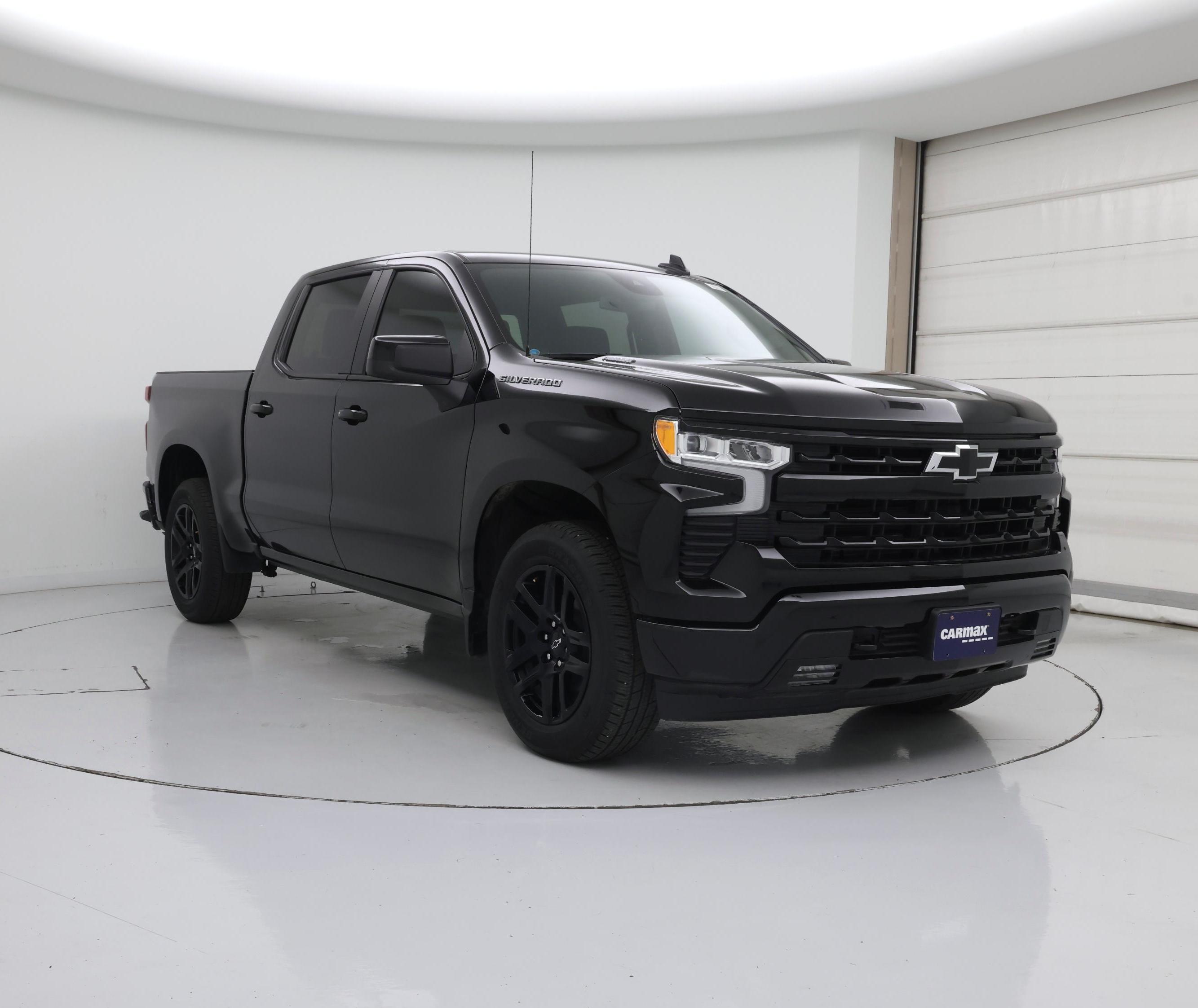 Black 2025 Chevrolet Silverado 1500 RST Crew Cab RWD Pickup Truck 4X2 Automatic