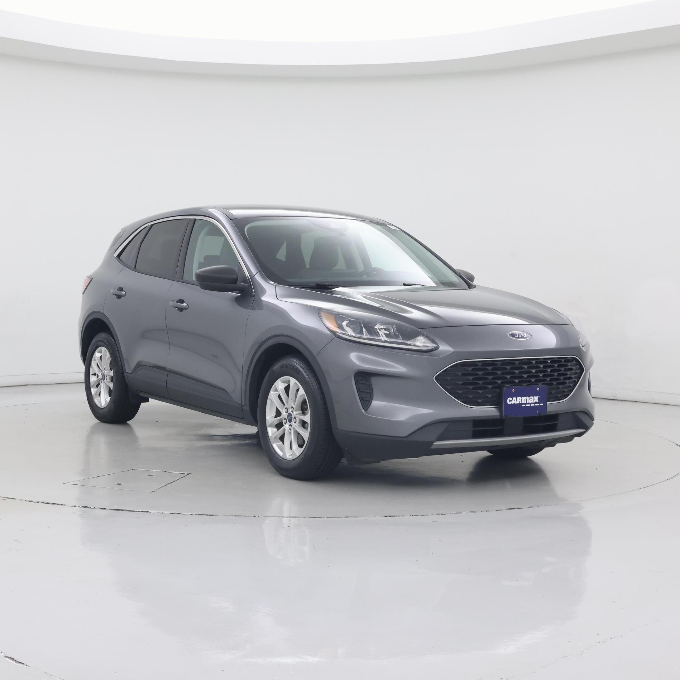 Gray 2022 Ford Escape Hybrid SE FWD SUV / Crossover Front-Wheel Drive Automatic