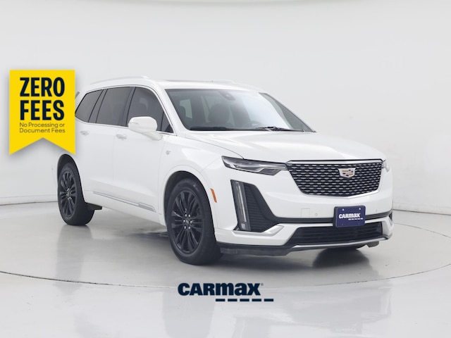 White 2020 Cadillac XT6 Premium Luxury FWD SUV / Crossover Front-Wheel Drive Automatic