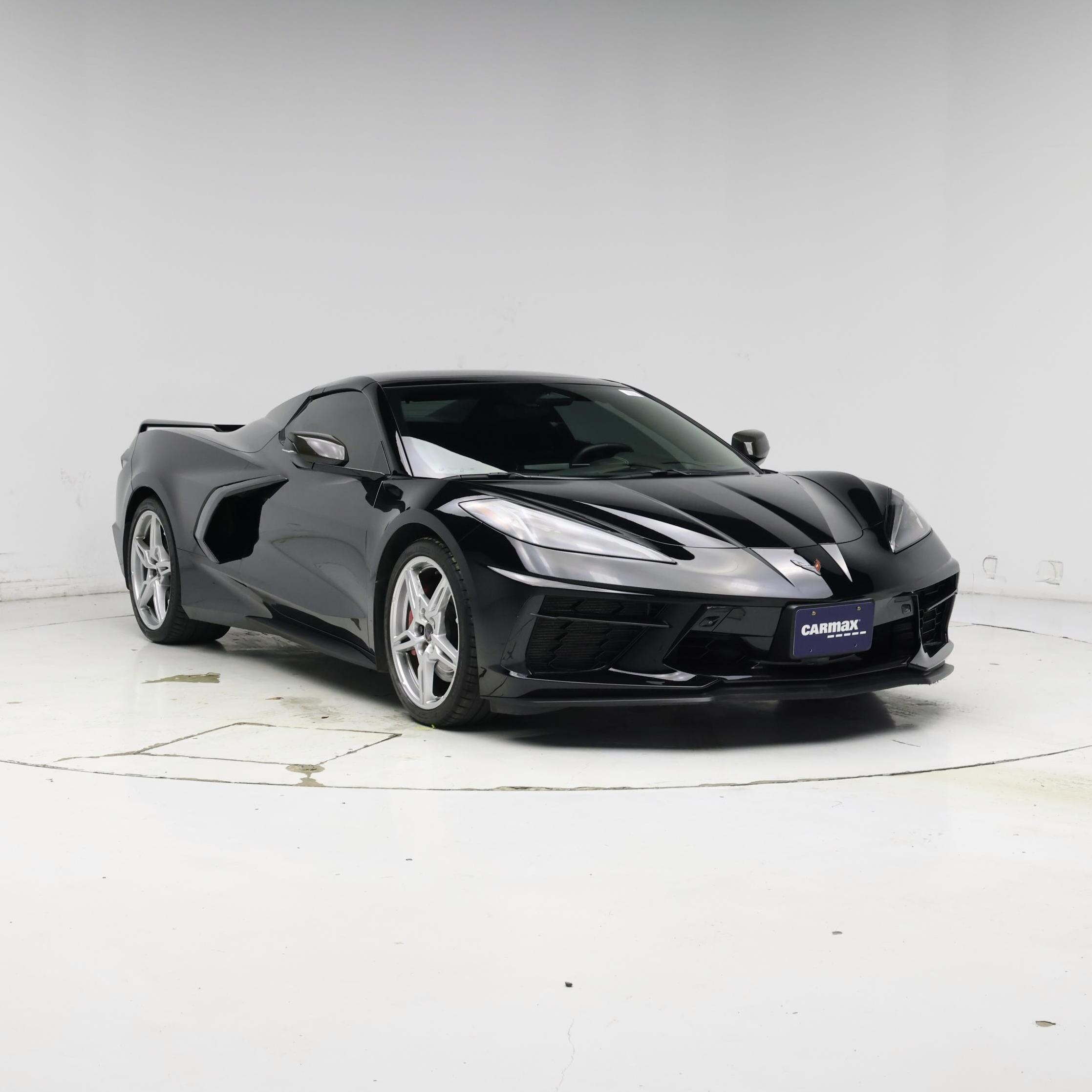 Black 2024 Chevrolet Corvette Convertible Rear-Wheel Drive Automatic