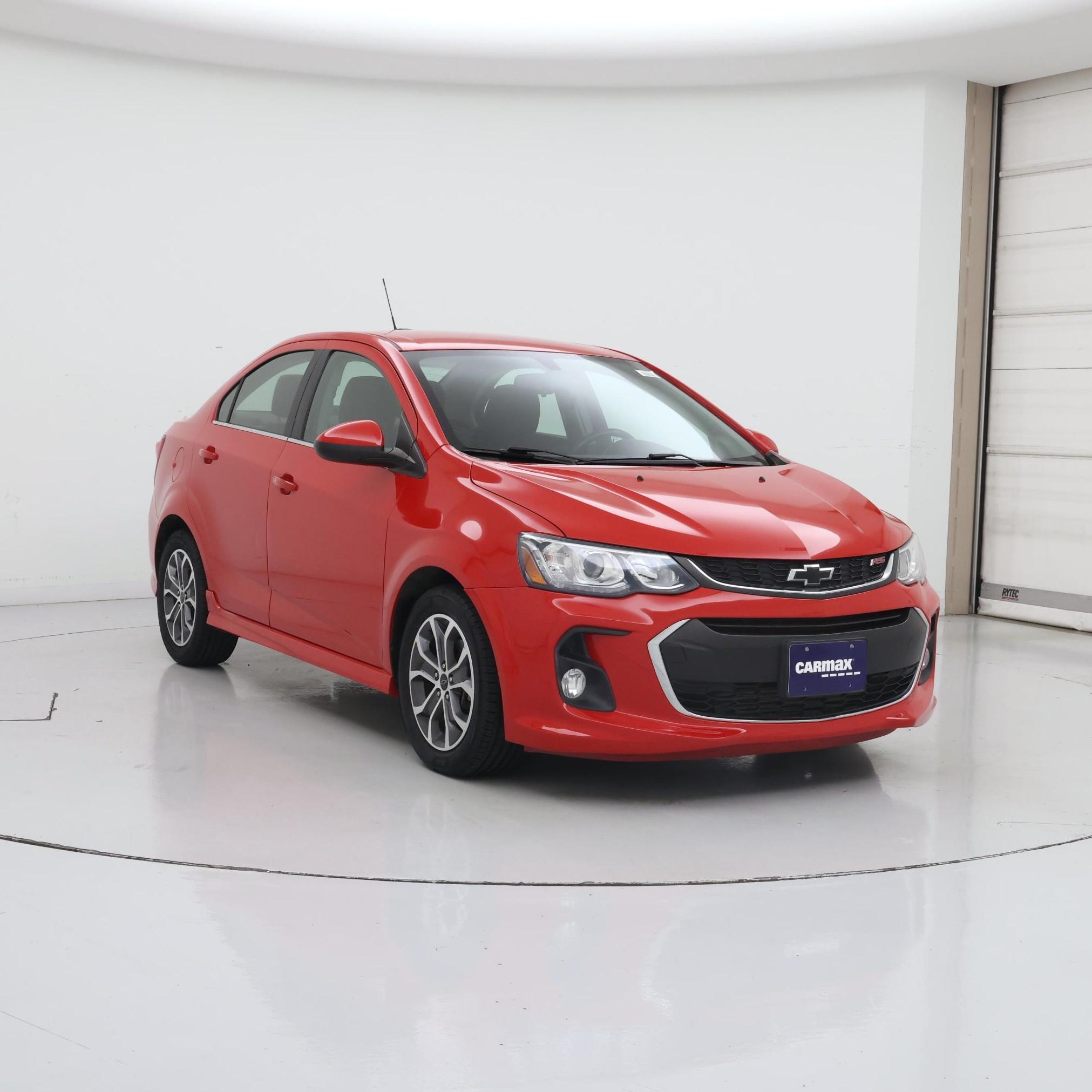 Red 2020 Chevrolet Sonic Sedan Front-Wheel Drive Automatic