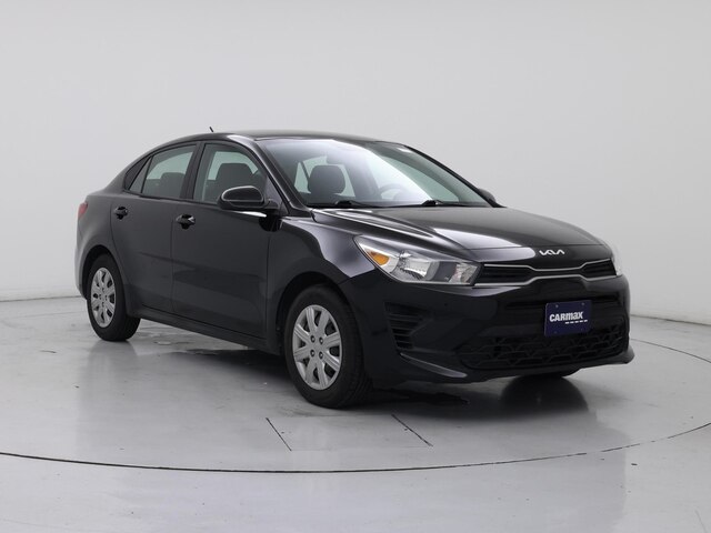 Black 2022 Kia Rio LX FWD Sedan Front-Wheel Drive Automatic