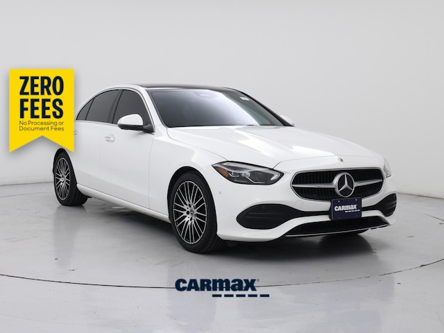 White 2024 Mercedes-Benz C-Class C 300 RWD Sedan Rear-Wheel Drive Automatic