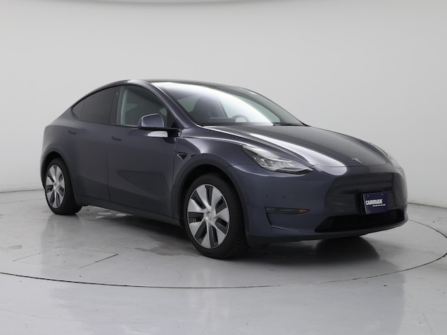 Gray 2022 Tesla Model Y Long Range AWD SUV / Crossover All-Wheel Drive Automatic