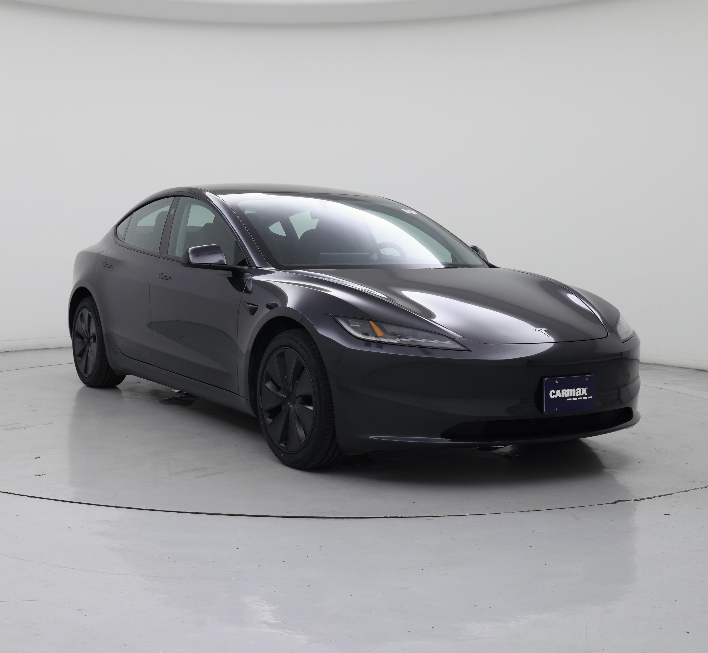 Gray 2024 Tesla Model 3 Sedan Rear-Wheel Drive Automatic