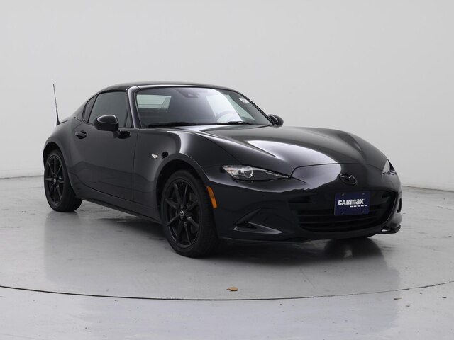 Black 2020 Mazda MX-5 Miata RF Club RWD Convertible Rear-Wheel Drive Automatic