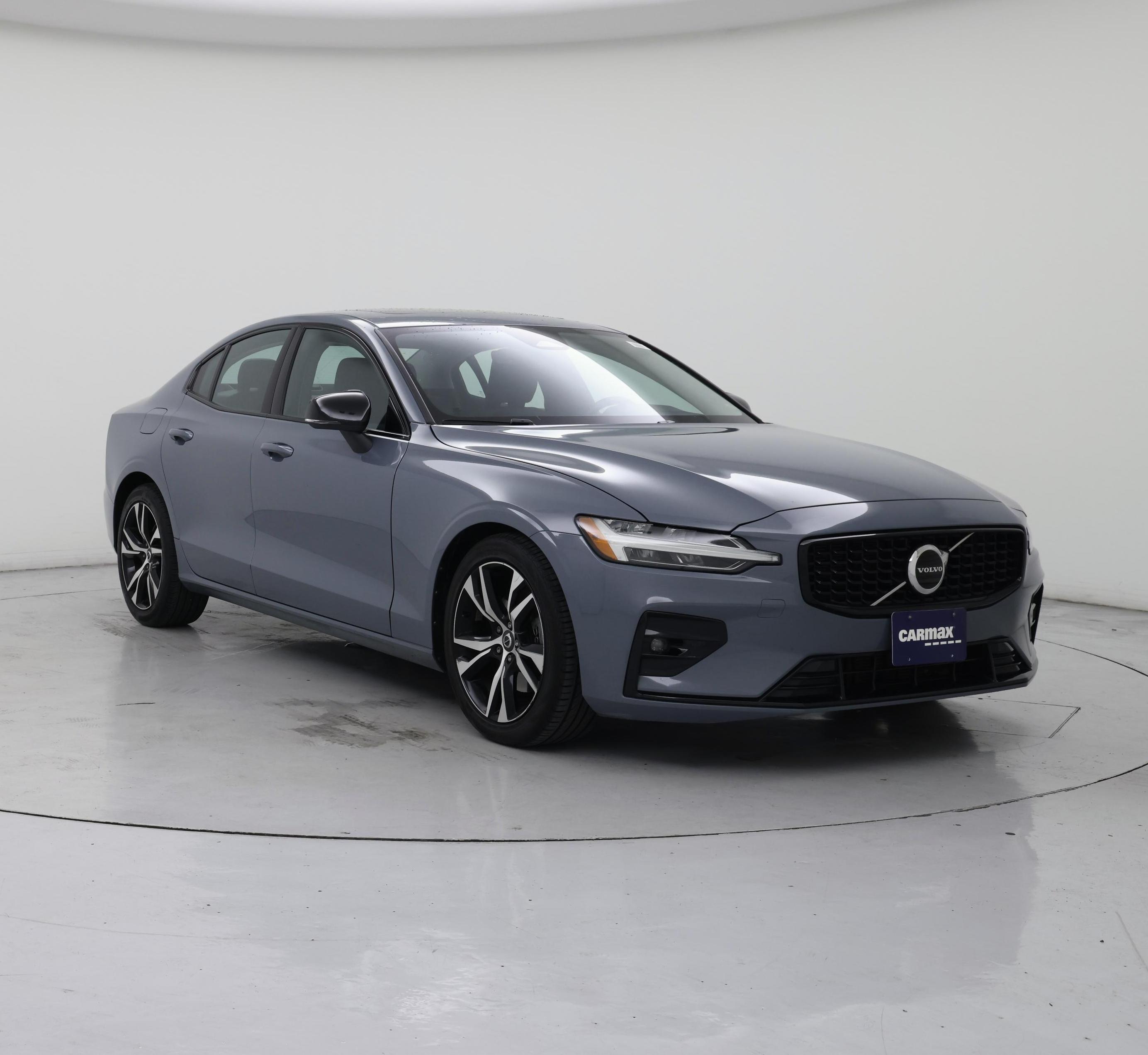 Gray 2024 Volvo S60 Sedan Front-Wheel Drive Automatic