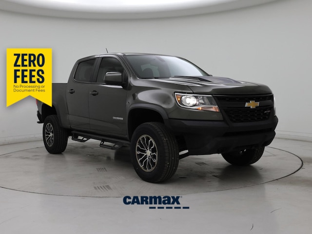 Gray 2018 Chevrolet Colorado ZR2 Crew Cab 4WD Pickup Truck Four-Wheel Drive Automatic