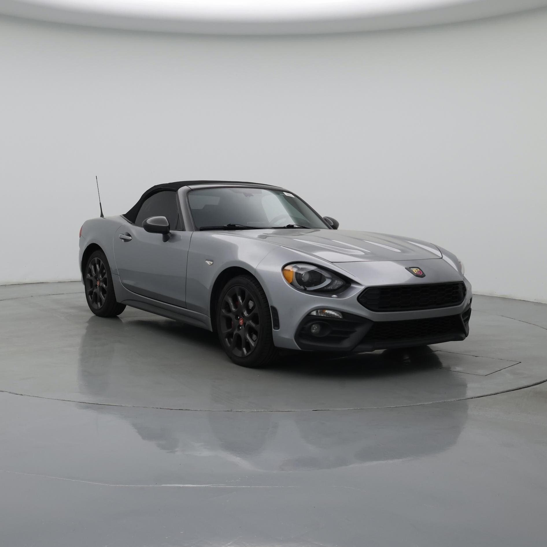 Gray 2017 FIAT 124 Spider Convertible Rear-Wheel Drive Automatic