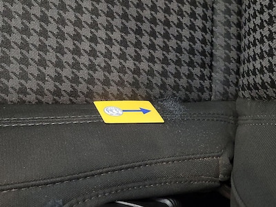 Passenger Seat Cosmetic Imperfection