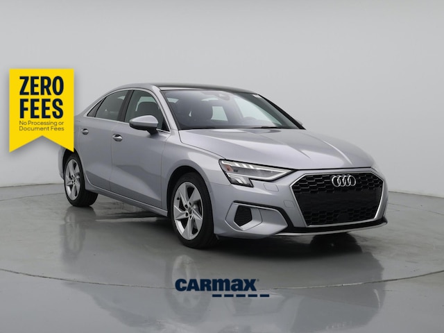 Silver 2024 Audi A3 40 TFSI Premium FWD Sedan Front-Wheel Drive Automatic