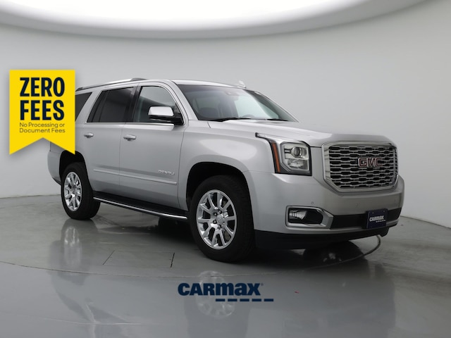 Silver 2019 GMC Yukon Denali 4WD SUV / Crossover Four-Wheel Drive Automatic