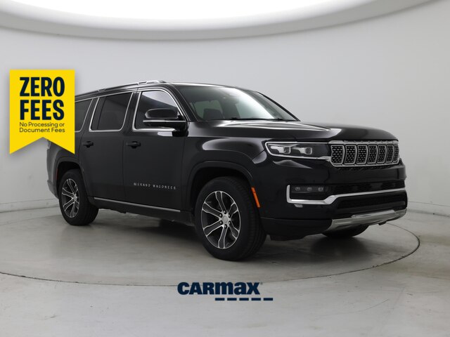 Black 2022 Jeep Grand Wagoneer SUV / Crossover Four-Wheel Drive Automatic