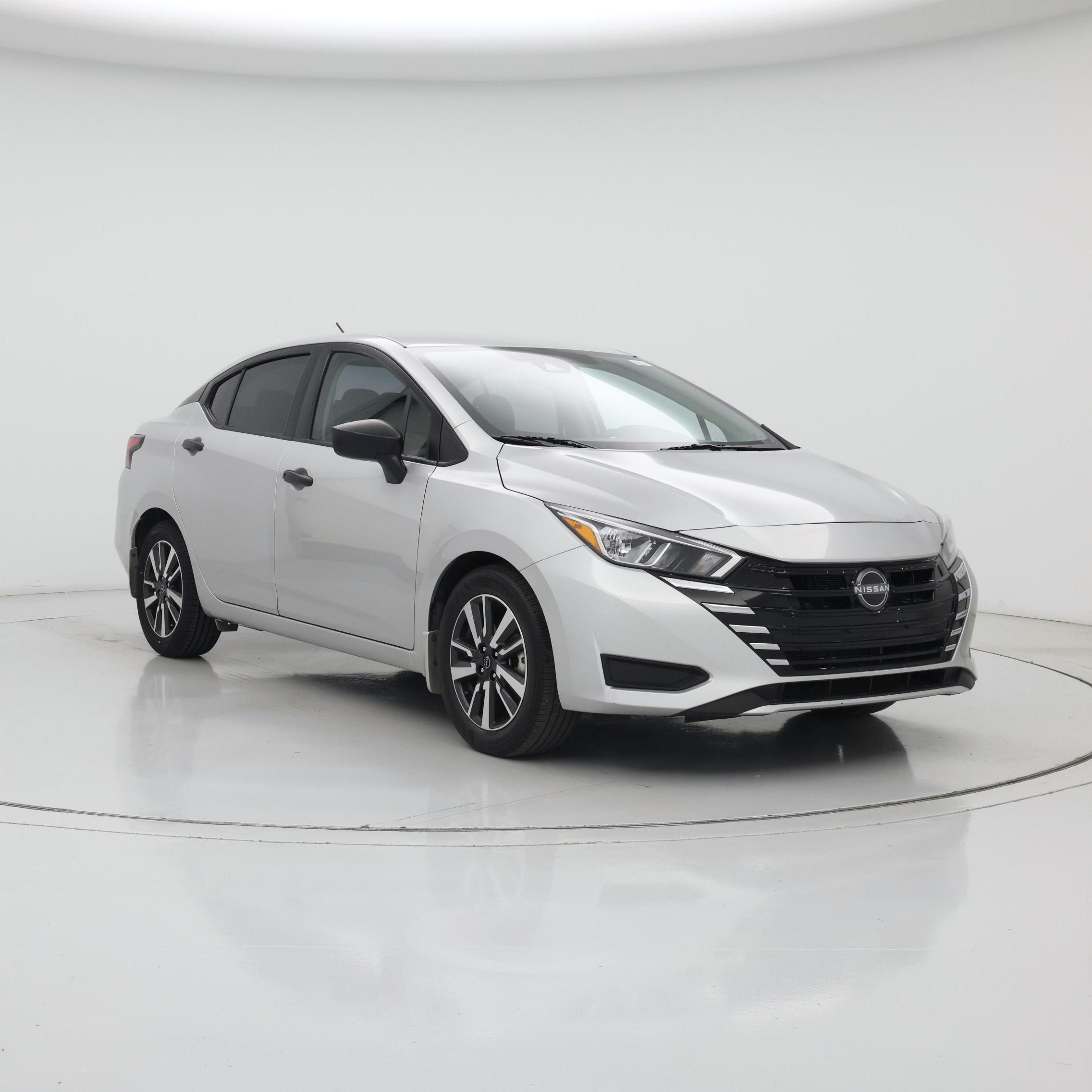 Silver 2024 Nissan Versa Sedan Front-Wheel Drive Automatic