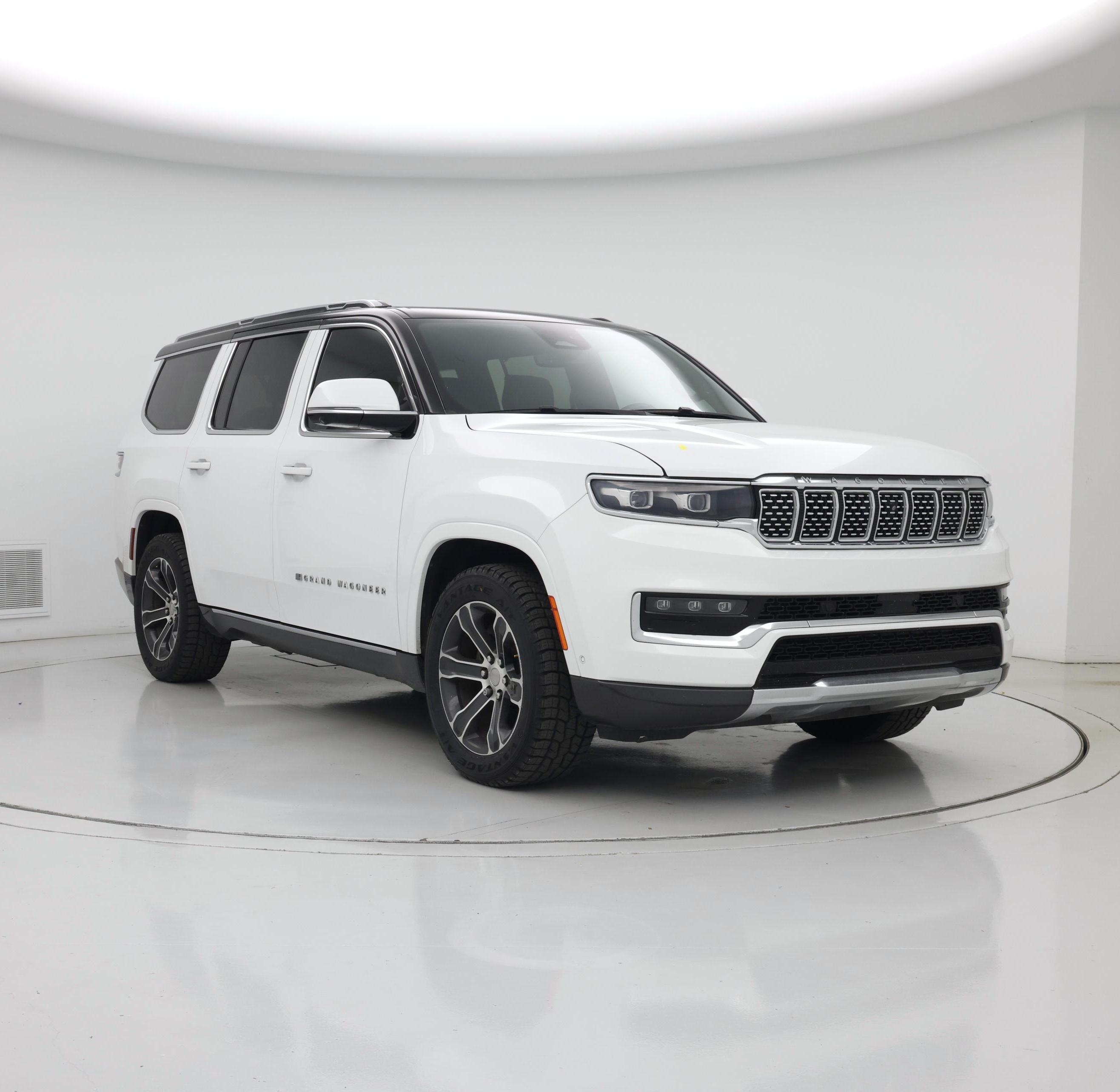 White 2022 Jeep Grand Wagoneer SUV / Crossover Four-Wheel Drive Automatic