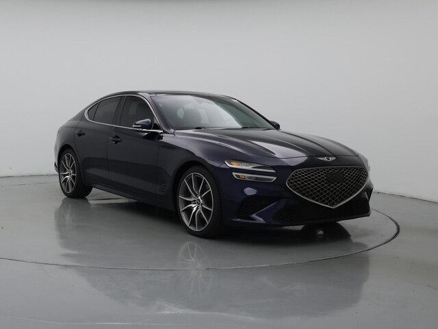Blue 2022 Genesis G70 2.0T RWD Sedan Rear-Wheel Drive Automatic