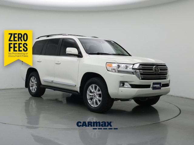 White 2019 Toyota Land Cruiser AWD SUV / Crossover All-Wheel Drive Automatic