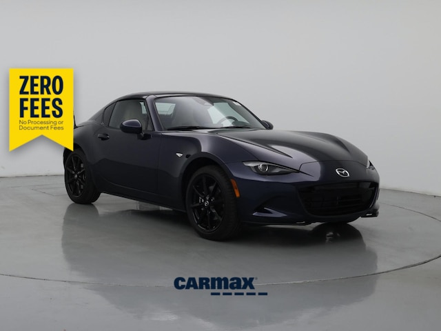Blue 2025 Mazda MX-5 Miata Convertible Rear-Wheel Drive Automatic