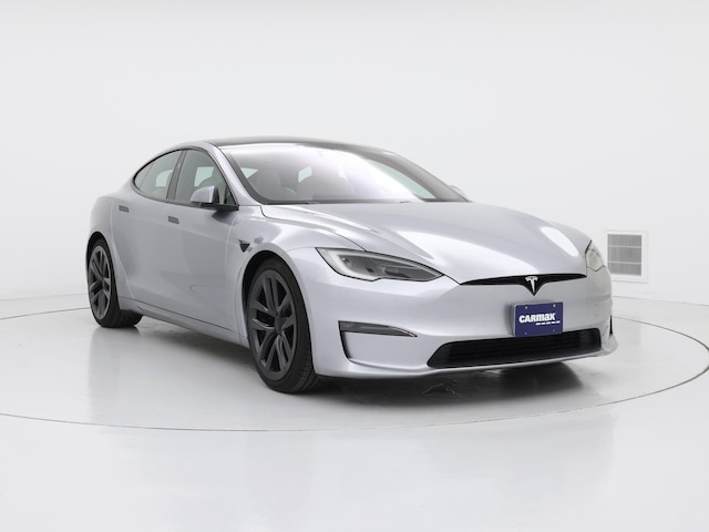 Gray 2024 Tesla Model S AWD Sedan All-Wheel Drive Automatic